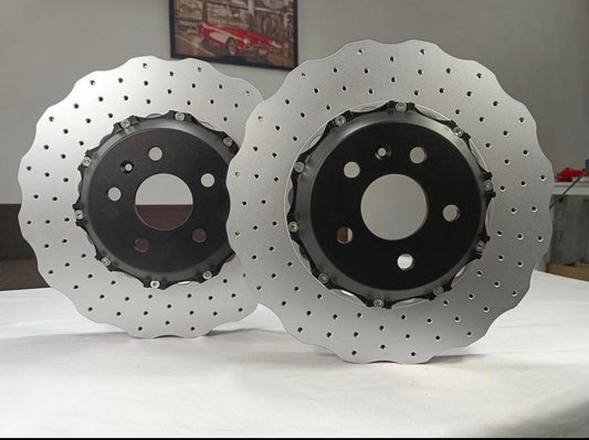 SEVP High Temp carbon steel Rotor Direct OEM Replacement (Model S LR/Plaid) (Wave deisgn)