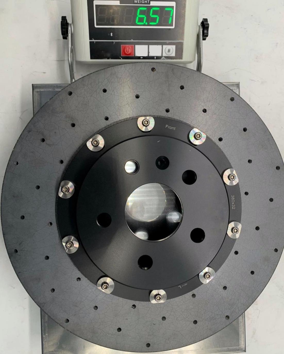 SEVP Carbon Ceramic Rotor Direct Replacement (Model S LR/Plaid)