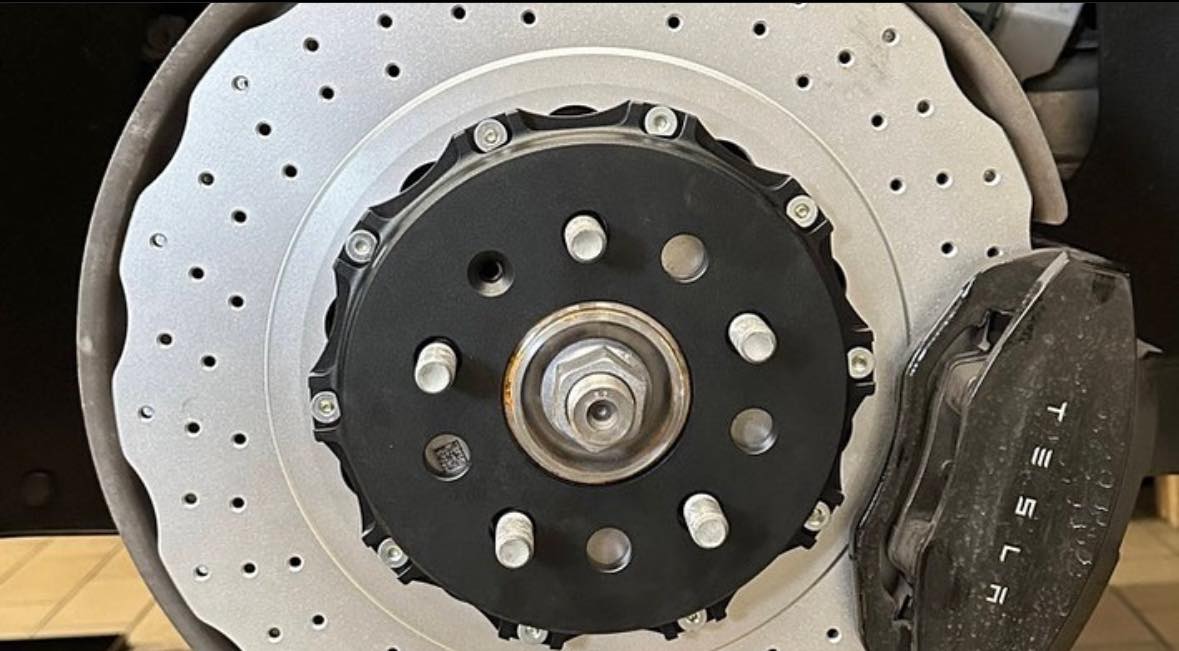 SEVP High Temp carbon steel Rotor Direct OEM Replacement (Model S LR/Plaid) (Wave deisgn)