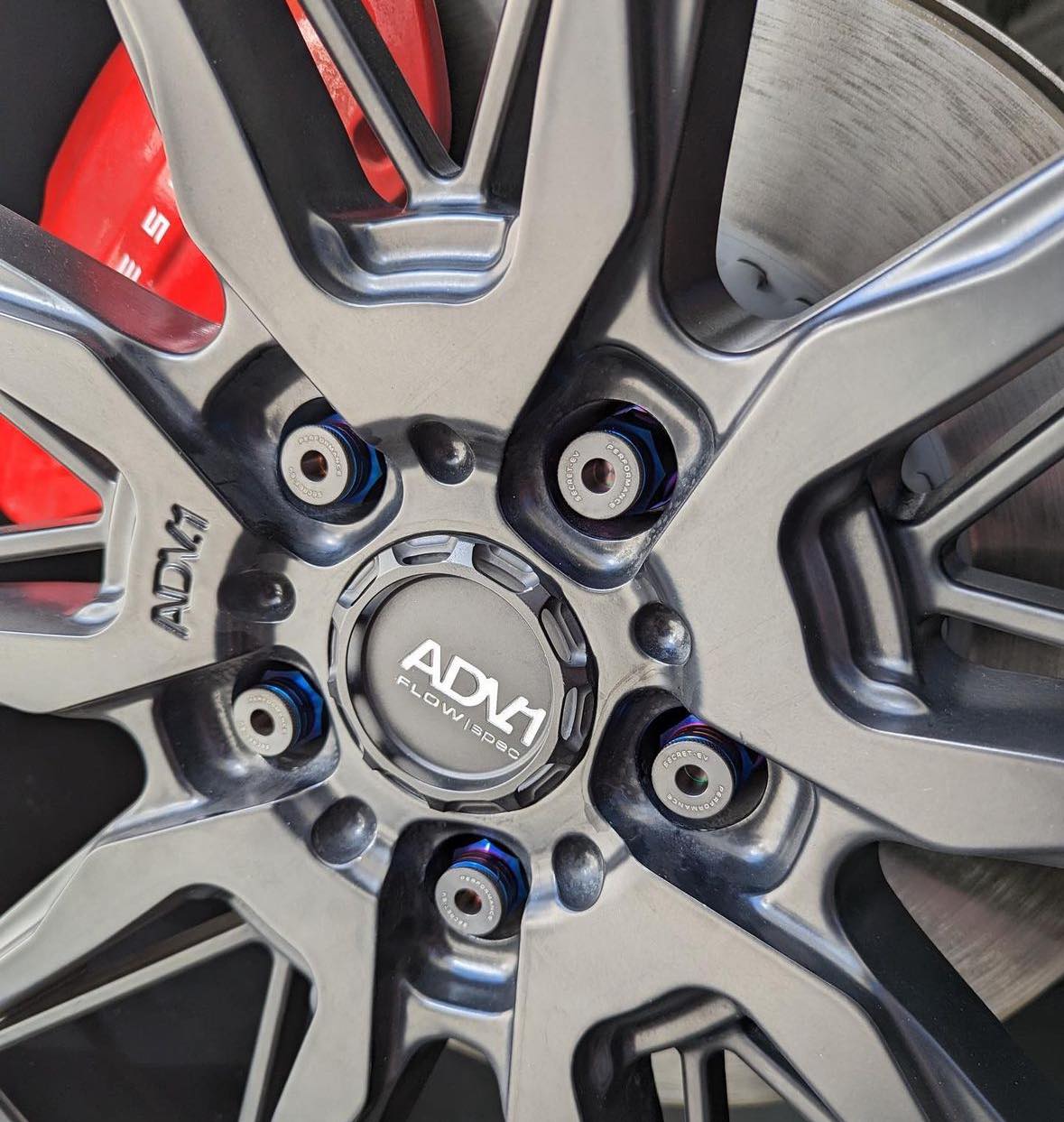 Secret-EV Titanium Lug Nut (Super Street V2s) Tesla