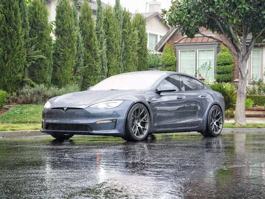 Model S Plaid / 21" SV503 / Matte Gunmetal / Staggered