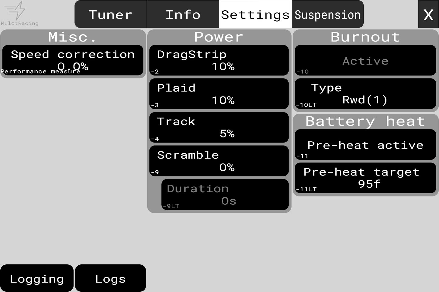 MulotRacing Module