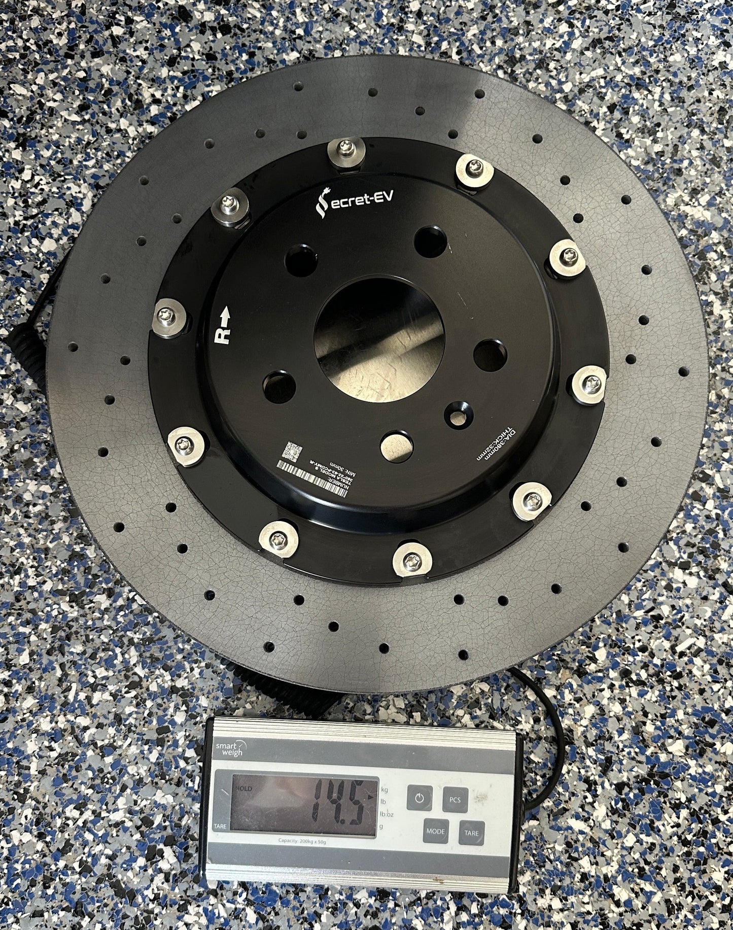SEVP Track Pack Rotor Kit for 2021+ Model S LR/Plaid (Pre-Order)