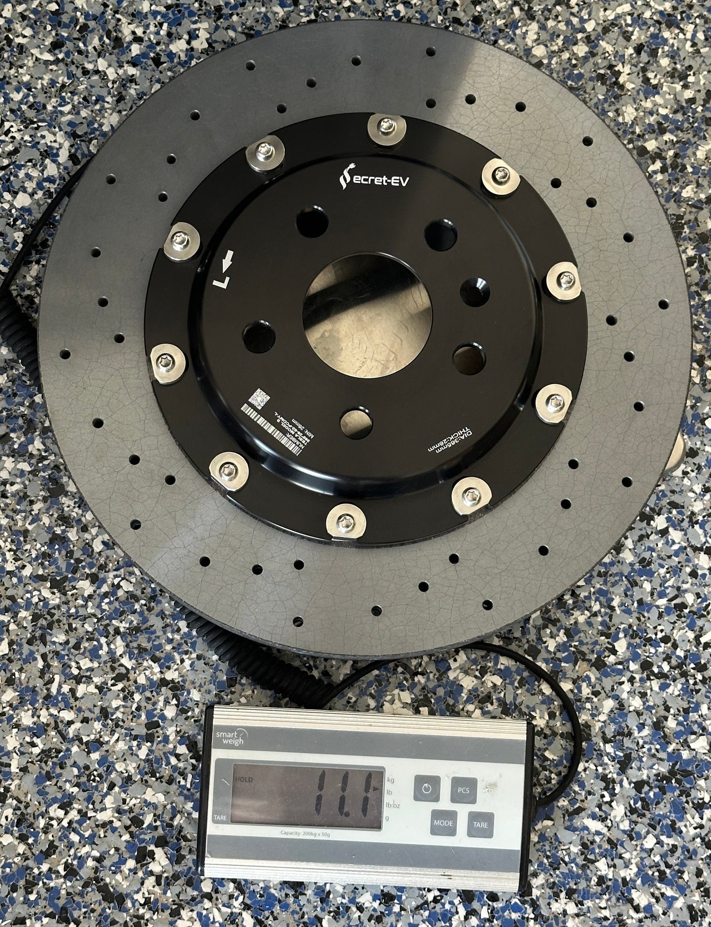 SEVP Track Pack Rotor Kit for 2021+ Model S LR/Plaid (Pre-Order)