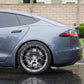 Model S Plaid / 21" SV503 / Matte Gunmetal / Staggered