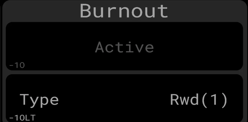 Burnout Mode Add-On