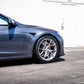 Model S Plaid / 20" SV104 / Brushed Titanium / Staggered