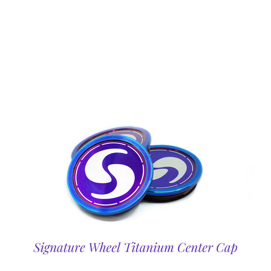 Secret-EV x Signature Wheel - Titanium Center Cap